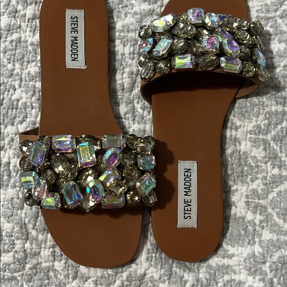 Bling Steve Madden sandals